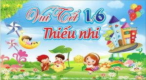 Vector Phông Nền Tết Thiếu Nhi