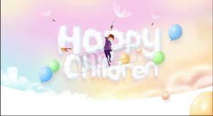 Vector Phông Nền Tết Thiếu Nhi, Phông Nền Mầm Non (43)