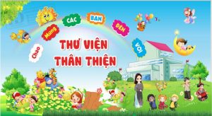 Vector Phông Nền Thư Viện Thân Thiện