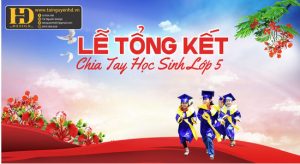 Vector Phông Nền Tổng Kết Năm Học 3