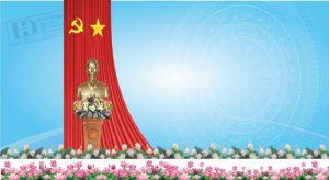 Vector Phông Nền Xanh Hội Nghị