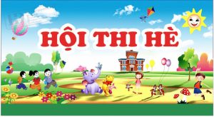 Vector Phông nền Hội Thi Hè