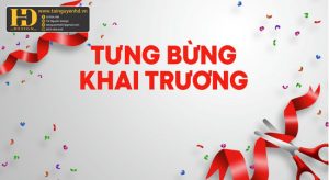 Vector Phông nền Khai Trương