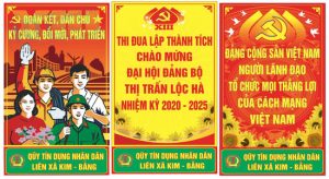 Vector Phướn Quỹ Tín Dụng Nhân Dân 1