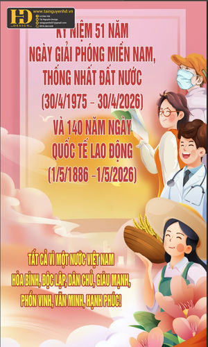 Vector Poster Giải Phóng Miền Nam, Quốc Tế Lao Động (27)