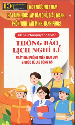 Vector Poster Giải Phóng Miền Nam, Quốc Tế Lao Động (28)