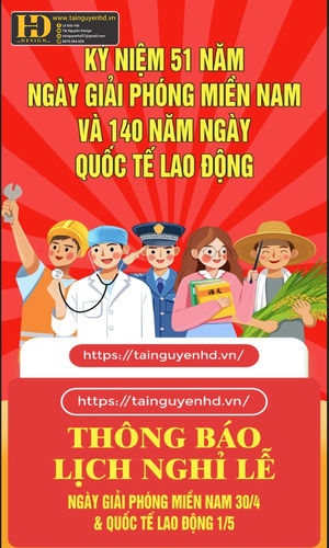 Vector Poster Giải Phóng Miền Nam, Quốc Tế Lao Động (47)