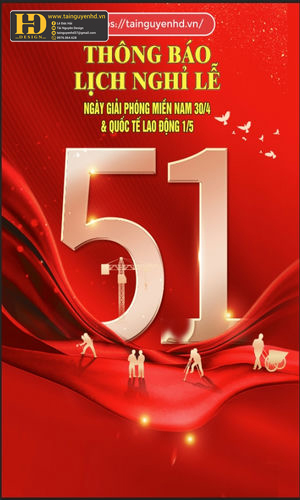 Vector Poster Giải Phóng Miền Nam, Quốc Tế Lao Động (8)