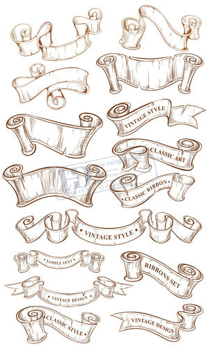Vector Ruy Băng, Dải Lụa (2)