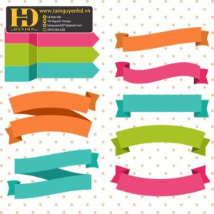 Vector Ruy Băng, Dải Lụa File Corel (21)