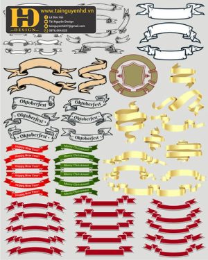 Vector Ruy Băng, Vector Ribbons (10)