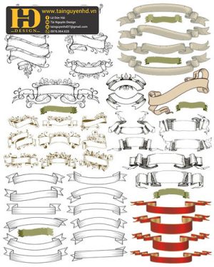 Vector Ruy Băng, Vector Ribbons (11)