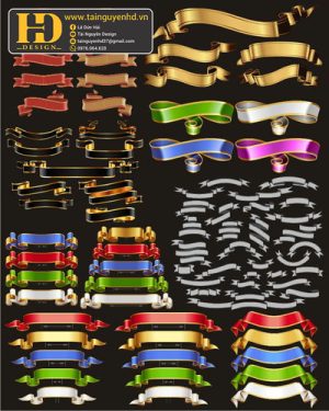 Vector Ruy Băng, Vector Ribbons (3)