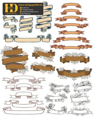 Vector Ruy Băng, Vector Ribbons (6)