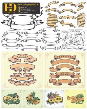 Vector Ruy Băng, Vector Ribbons (9)