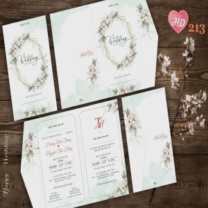 Vector Thiệp Cưới HD, Phôi Thiệp Cưới  (10)