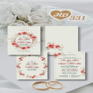 Vector Thiệp Cưới HD, Phôi Thiệp Cưới  (103)