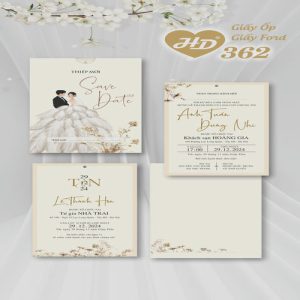 Vector Thiệp Cưới HD, Phôi Thiệp Cưới  (134)