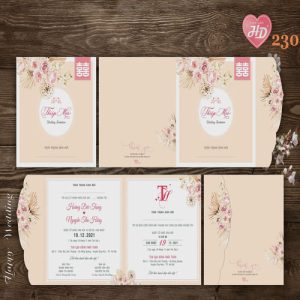 Vector Thiệp Cưới HD, Phôi Thiệp Cưới  (18)