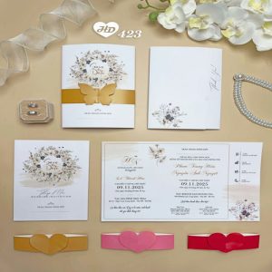 Vector Thiệp Cưới HD, Phôi Thiệp Cưới  (193)