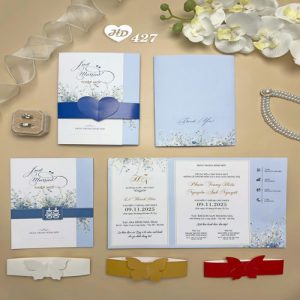 Vector Thiệp Cưới HD, Phôi Thiệp Cưới  (197)