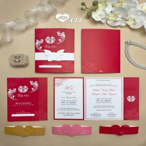 Vector Thiệp Cưới HD, Phôi Thiệp Cưới  (202)