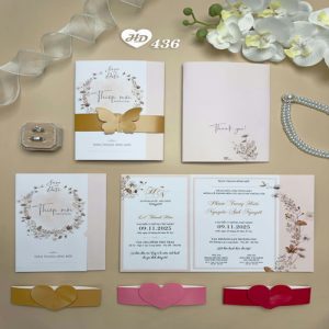 Vector Thiệp Cưới HD, Phôi Thiệp Cưới  (206)