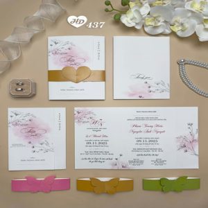 Vector Thiệp Cưới HD, Phôi Thiệp Cưới  (207)