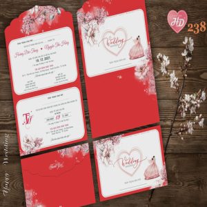 Vector Thiệp Cưới HD, Phôi Thiệp Cưới  (22)