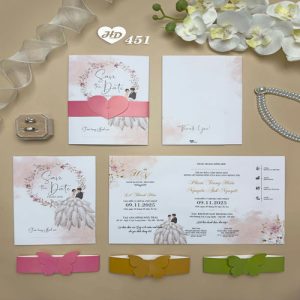 Vector Thiệp Cưới HD, Phôi Thiệp Cưới  (221)