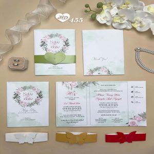 Vector Thiệp Cưới HD, Phôi Thiệp Cưới  (225)