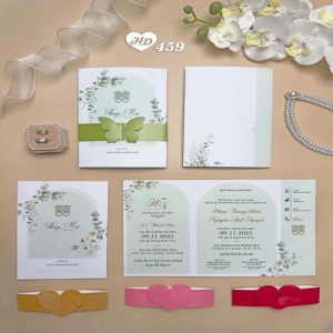 Vector Thiệp Cưới HD, Phôi Thiệp Cưới  (229)