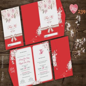 Vector Thiệp Cưới HD, Phôi Thiệp Cưới  (23)