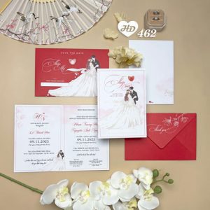 Vector Thiệp Cưới HD, Phôi Thiệp Cưới  (232)