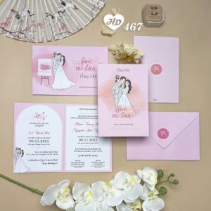 Vector Thiệp Cưới HD, Phôi Thiệp Cưới  (237)