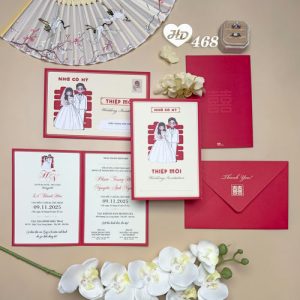 Vector Thiệp Cưới HD, Phôi Thiệp Cưới  (238)