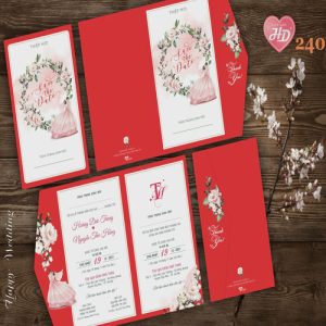 Vector Thiệp Cưới HD, Phôi Thiệp Cưới  (24)