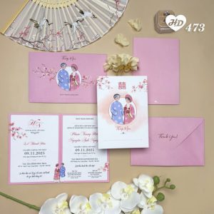 Vector Thiệp Cưới HD, Phôi Thiệp Cưới  (243)