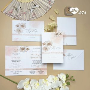 Vector Thiệp Cưới HD, Phôi Thiệp Cưới  (244)