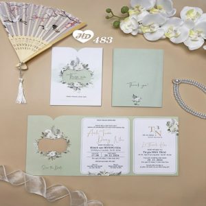 Vector Thiệp Cưới HD, Phôi Thiệp Cưới  (253)