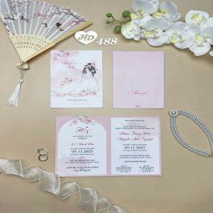 Vector Thiệp Cưới HD, Phôi Thiệp Cưới  (258)