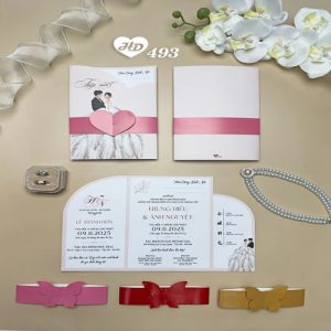 Vector Thiệp Cưới HD, Phôi Thiệp Cưới  (263)