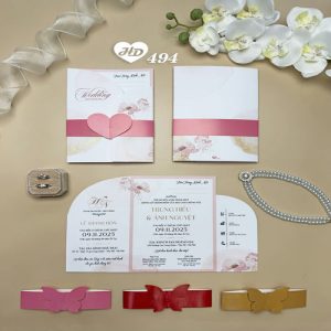 Vector Thiệp Cưới HD, Phôi Thiệp Cưới  (264)