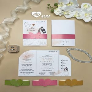 Vector Thiệp Cưới HD, Phôi Thiệp Cưới  (269)