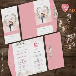 Vector Thiệp Cưới HD, Phôi Thiệp Cưới  (27)