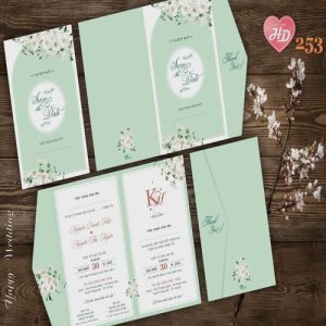 Vector Thiệp Cưới HD, Phôi Thiệp Cưới  (36)