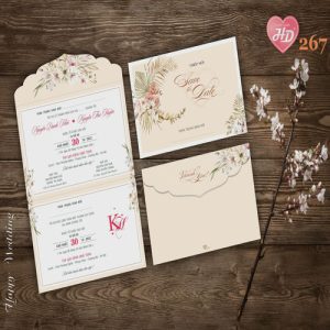 Vector Thiệp Cưới HD, Phôi Thiệp Cưới  (47)