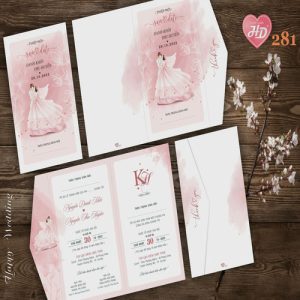 Vector Thiệp Cưới HD, Phôi Thiệp Cưới  (56)