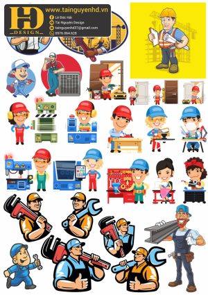 Vector Thợ Sửa Chữa, Bảo Hành