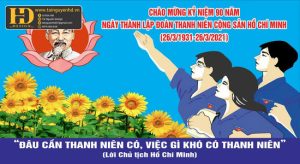 Vector Tranh Cổ Động Đoàn Thanh Niên 1